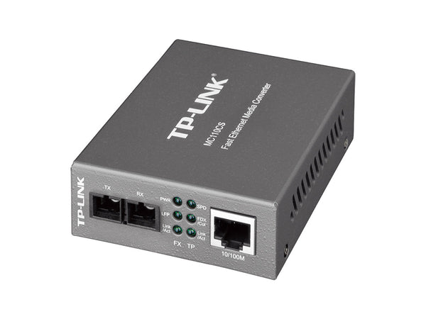 TP-Link MC110CS 10/100Mbps Single-Mode Media Converter - ACE Peripherals