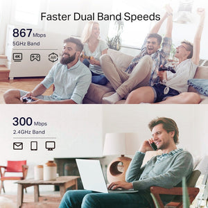 TP-Link RE330 AC1200 Mesh Wi-Fi Extender - ACE Peripherals