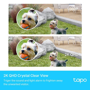 TP-Link Tapo C420 4MP 2K QHD WiFi Outdoor Battery Bullet IP Camera (Wire-Free) - ACE Peripherals