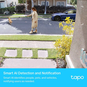 TP-Link Tapo C420S4 4MP 2K QHD WiFi Outdoor Battery Bullet IP Camera (4-Camera Wire-Free) - ACE Peripherals
