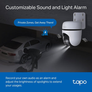 TP-Link Tapo C510W 3MP 2K HD WiFi Outdoor 360º Pan Tilt IP Camera - ACE Peripherals