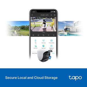 TP-Link Tapo C520WS 4MP 2K QHD WiFi Outdoor 360º Pan Tilt IP Camera - ACE Peripherals