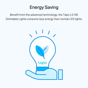 TP-Link Tapo L510E Smart Wi-Fi Dimmable E27 Light Bulb - ACE Peripherals