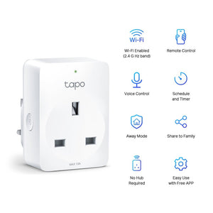 TP-Link Tapo P100 Mini Smart WiFi Socket - ACE Peripherals