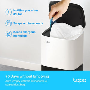 TP-Link Tapo RV30 Plus LiDAR Navigation Robot Vacuum & Mop + Smart Auto-Empty Dock - ACE Peripherals