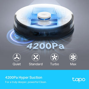 TP-Link Tapo RV30 Plus LiDAR Navigation Robot Vacuum & Mop + Smart Auto-Empty Dock - ACE Peripherals