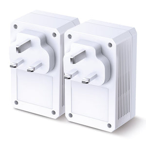 TP-Link TL-PA7017P KIT AV1000 Gigabit Passthrough Powerline Starter Kit - ACE Peripherals