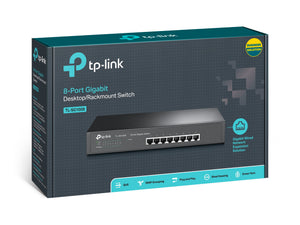 TP-Link TL-SG1008 8-Port Gigabit Unmanaged Switch - ACE Peripherals