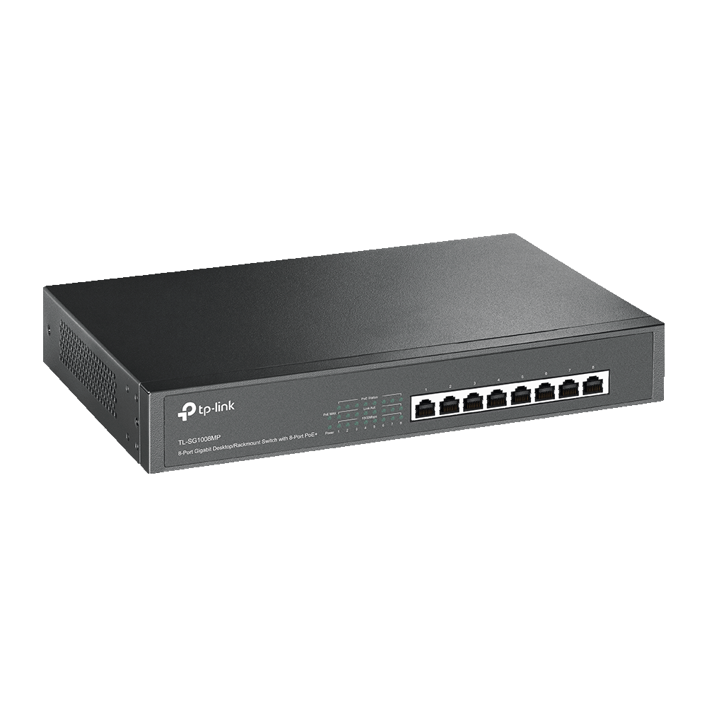 TP-Link TL-SG1008MP 8-Port Gigabit with 8-Port PoE+ Unmanaged Switch - ACE Peripherals