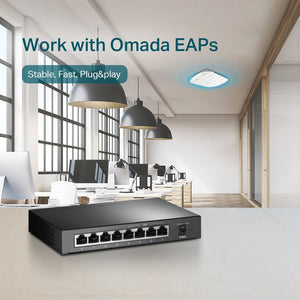 TP-Link TL-SG1008P 8-Port Gigabit with 4-Port PoE+ Unmanaged Switch - ACE Peripherals