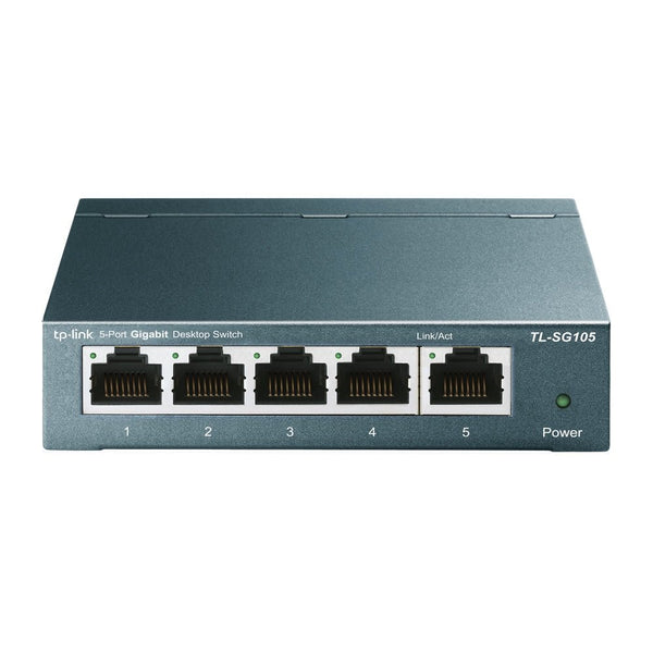 TP-Link TL-SG105 5-Port 10/100/1000Mbps Desktop Switch - ACE Peripherals