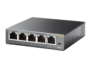 TP-Link TL-SG105E 5-Port Gigabit Easy Smart Switch - ACE Peripherals
