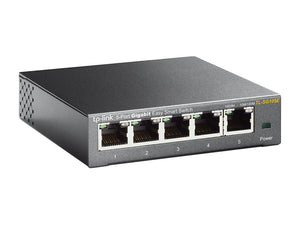 TP-Link TL-SG105E 5-Port Gigabit Easy Smart Switch - ACE Peripherals