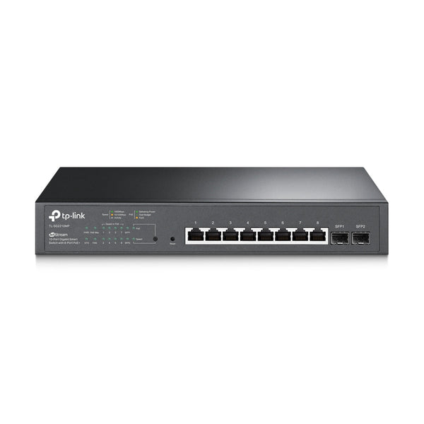 TP-Link TL-SG2210MP JetStream 10-Port Gigabit Smart Switch with 8-Port PoE+ - ACE Peripherals