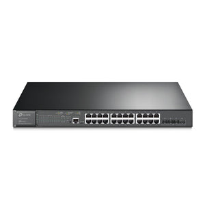 TP-Link TL-SG3428XMP JetStream 24-Port Gigabit and 4-Port 10GE SFP+ L2+ Managed Switch with 24-Port PoE+ - ACE Peripherals
