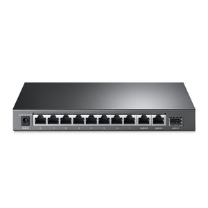 TP-Link TL-SL1311MP 8-Port 10/100Mbps + 3-Port Gigabit with 8-Port 250m Long Range PoE+ Unmanaged Switch - ACE Peripherals
