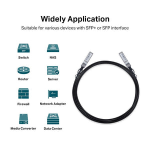 TP-Link TL-SM5220-3M 3 Meters 10G SFP+ Direct Attach Cable - ACE Peripherals