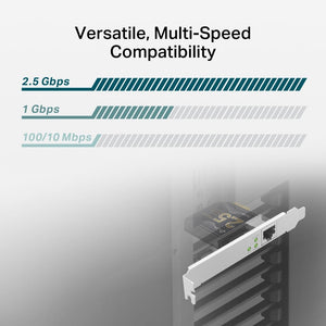 TP-Link TX201 2.5 Gigabit PCIe Network Adapter - ACE Peripherals