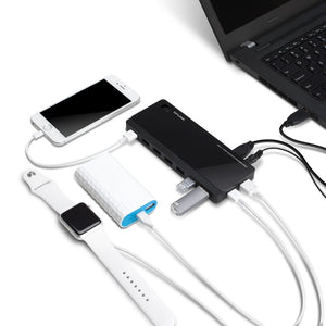 TP-Link UH720 USB 3.0 7-Port Hub with 2 Charging Ports - ACE Peripherals