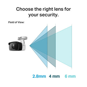 TP-Link VIGI C320I 2MP Outdoor IR Bullet Network Camera - ACE Peripherals
