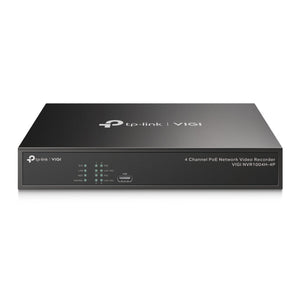 TP-Link VIGI NVR1004H-4P 4 Channel PoE+ Network Video Recorder - ACE Peripherals