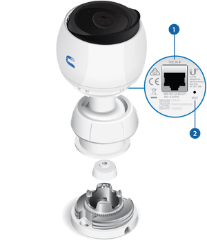 Ubiquiti UVC-G4-BULLET G4 4MP Bullet IP Camera - ACE Peripherals