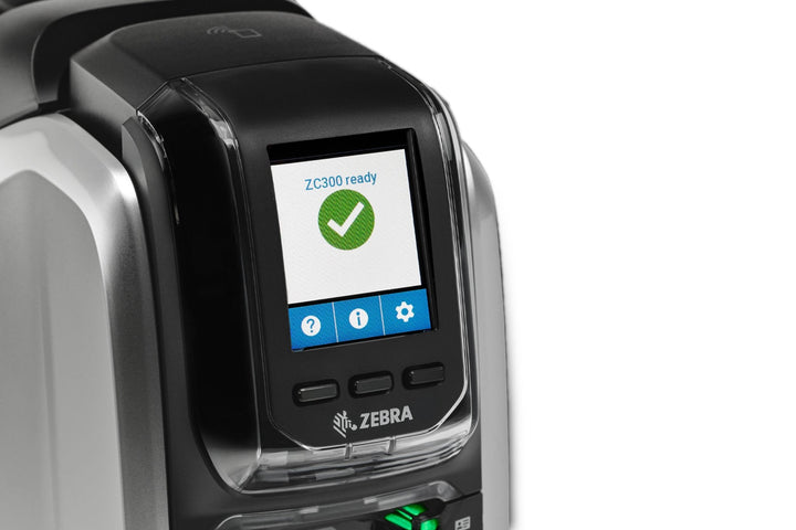 Zebra ZC300 Plastic ID Card Printer - ACE Peripherals