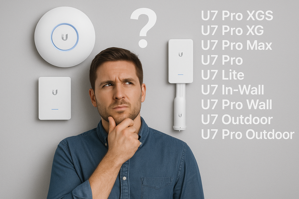 Ubiquiti UniFi U7 AP Comparison for Home and Small Business - ACE Peripherals