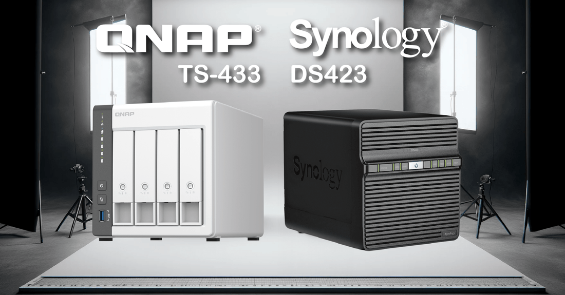 QNAP TS-433 vs Synology DS423: A Detailed Comparison for Your Smart Storage Solutions - ACE Peripherals