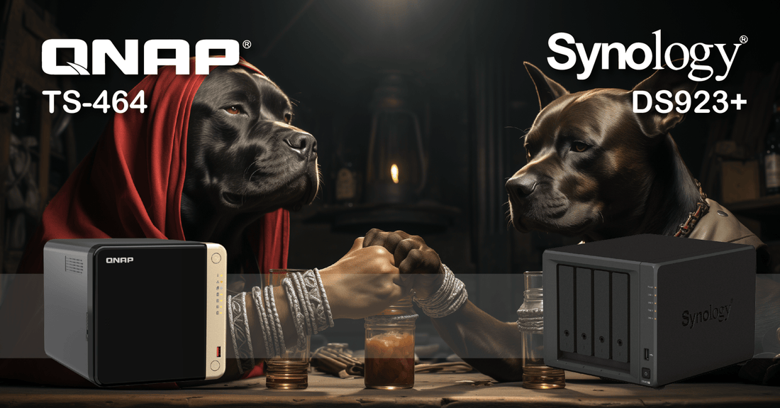 QNAP TS-464 vs Synology DS923+: Ultimate NAS Showdown - ACE Peripherals