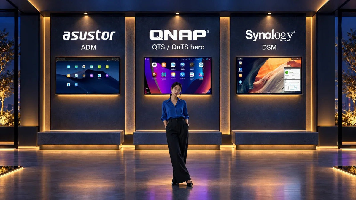 Synology DSM vs QNAP QTS, QuTS hero and ASUSTOR ADM: Choose by Workload - ACE Peripherals