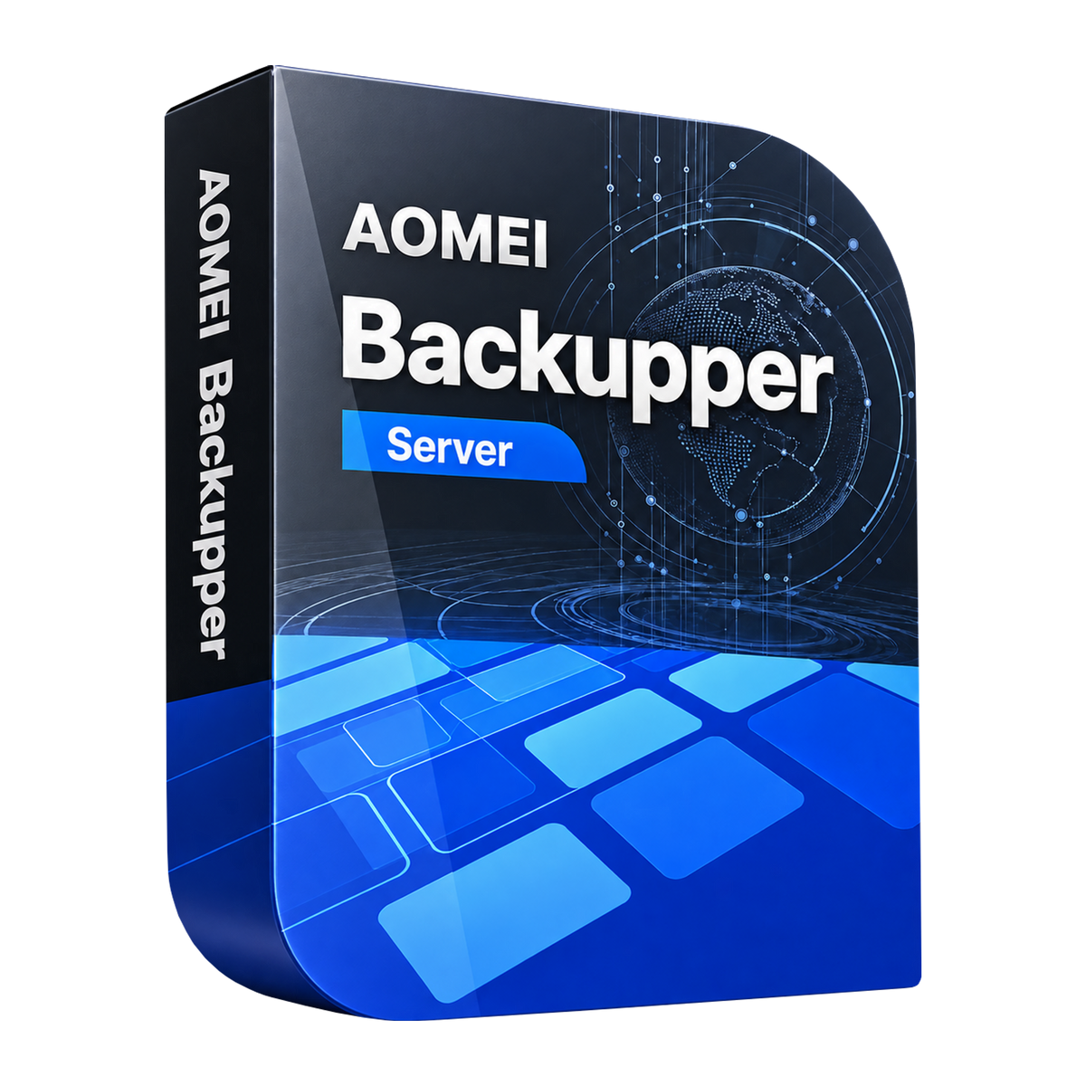 AOMEI Backupper Server software box illustration