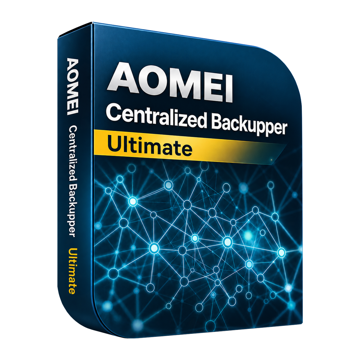 AOMEI Centralized Backupper ultimate software box illustration