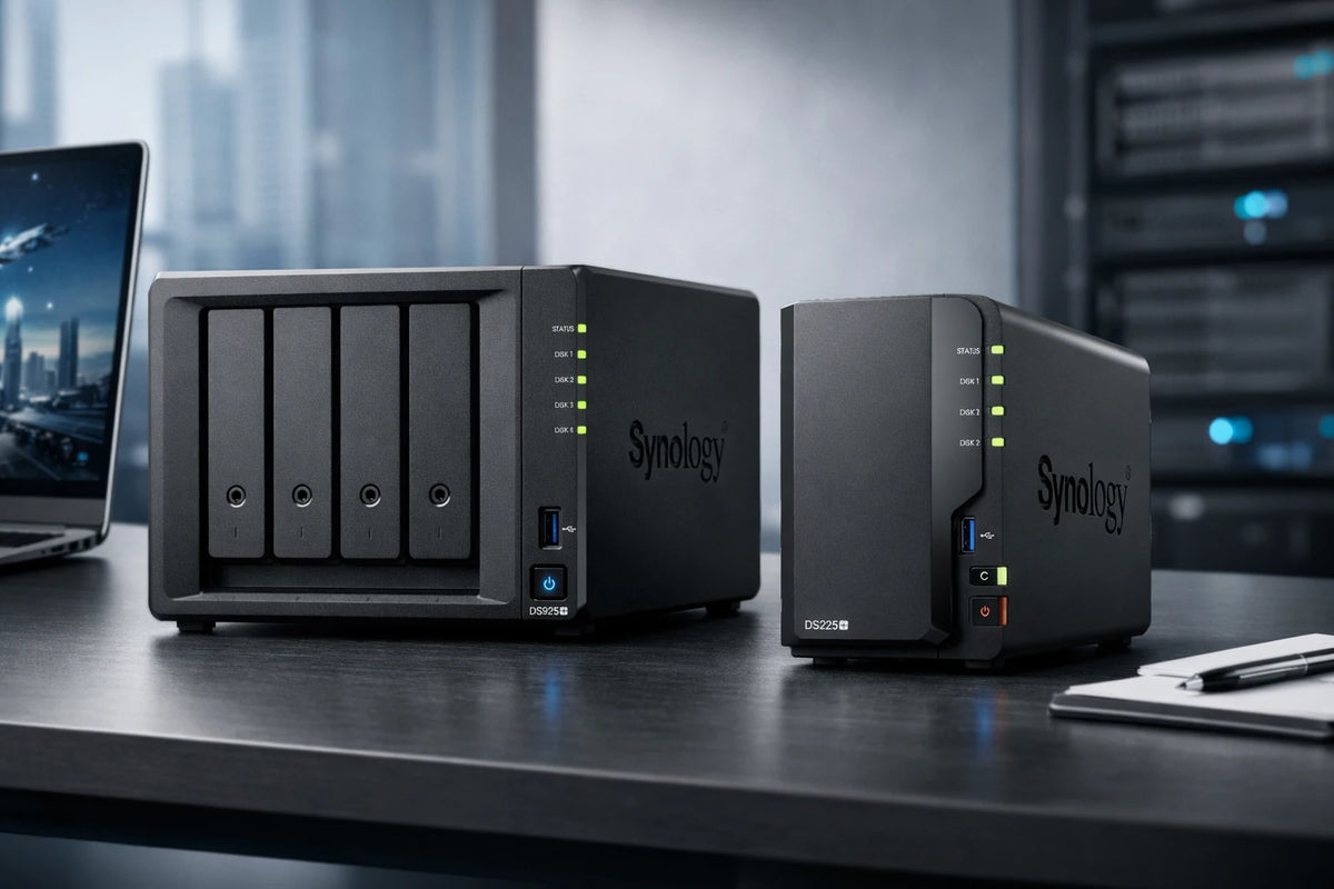 Synology DS925+ and DS225+ NAS storage systems