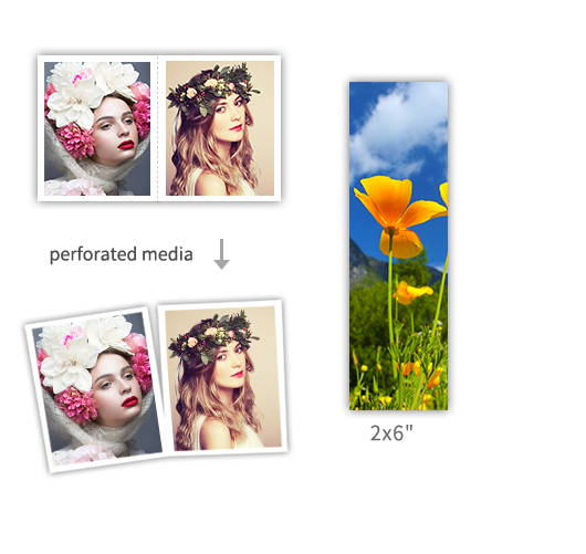 Hiti P750L Available Print Sizes - ACE Peripherals