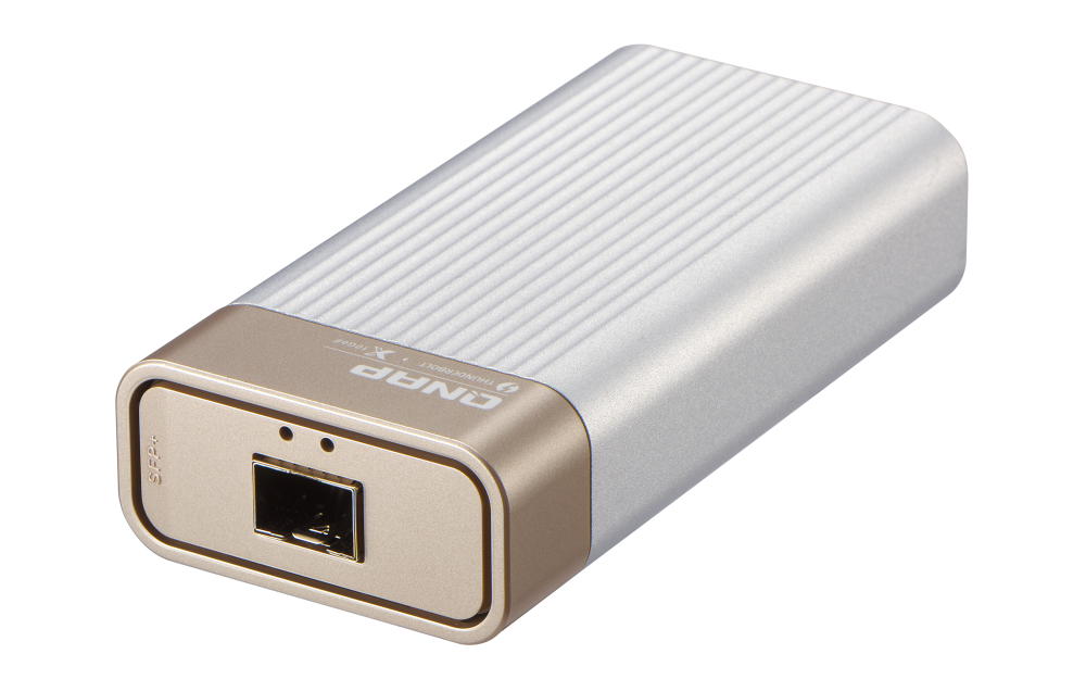 QNAP QNA-T310G1S Thunderbolt3 to 10GbE SFP+ Adapter - ACE Peripherals