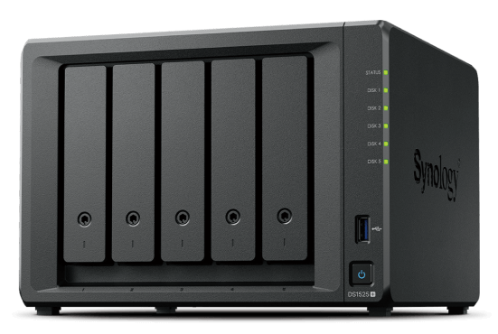 Synology DS1525+ DiskStation 5-Bay 2.5GbE Tower NAS