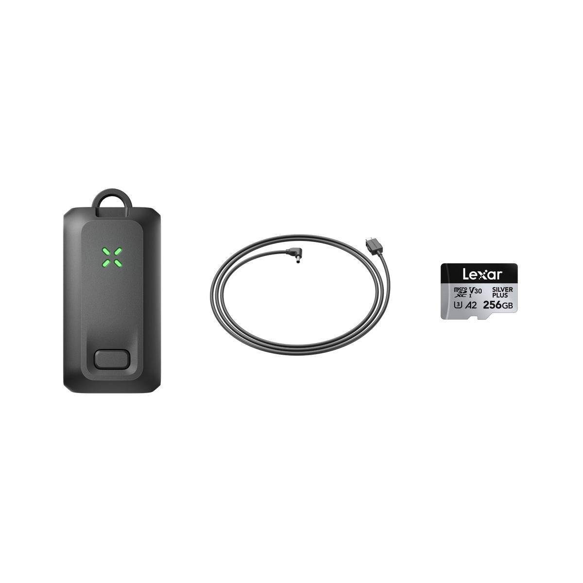 Antigravity A1 Goggles Essentials Kit with Vision Battery, 1.2 m power cable and 256GB memory card