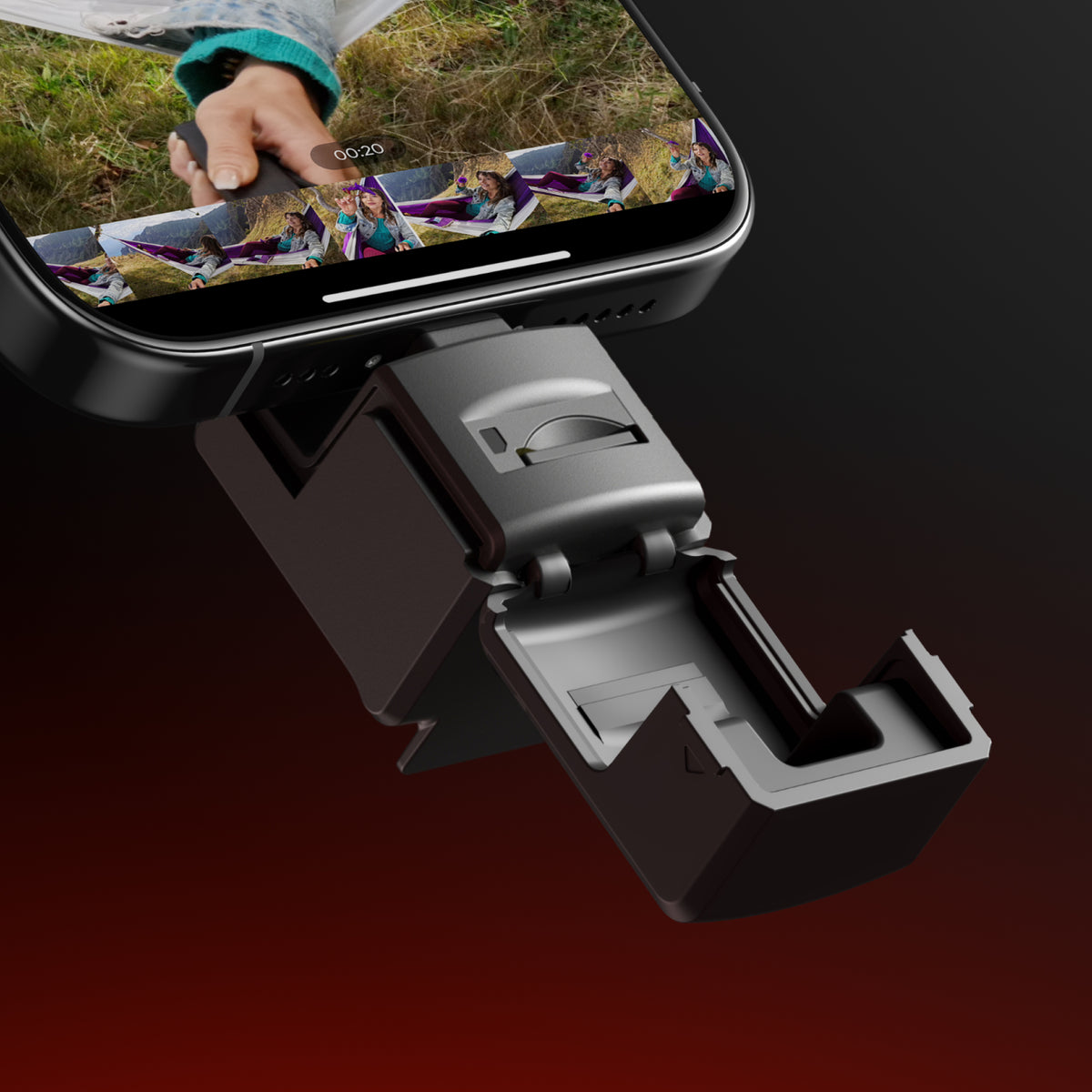Insta360 Ace Series Quick Reader phone editing scene