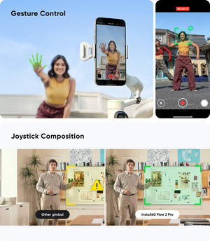 Insta360 Flow 2 Series AI Tracker manufacturer feature illustration 2306