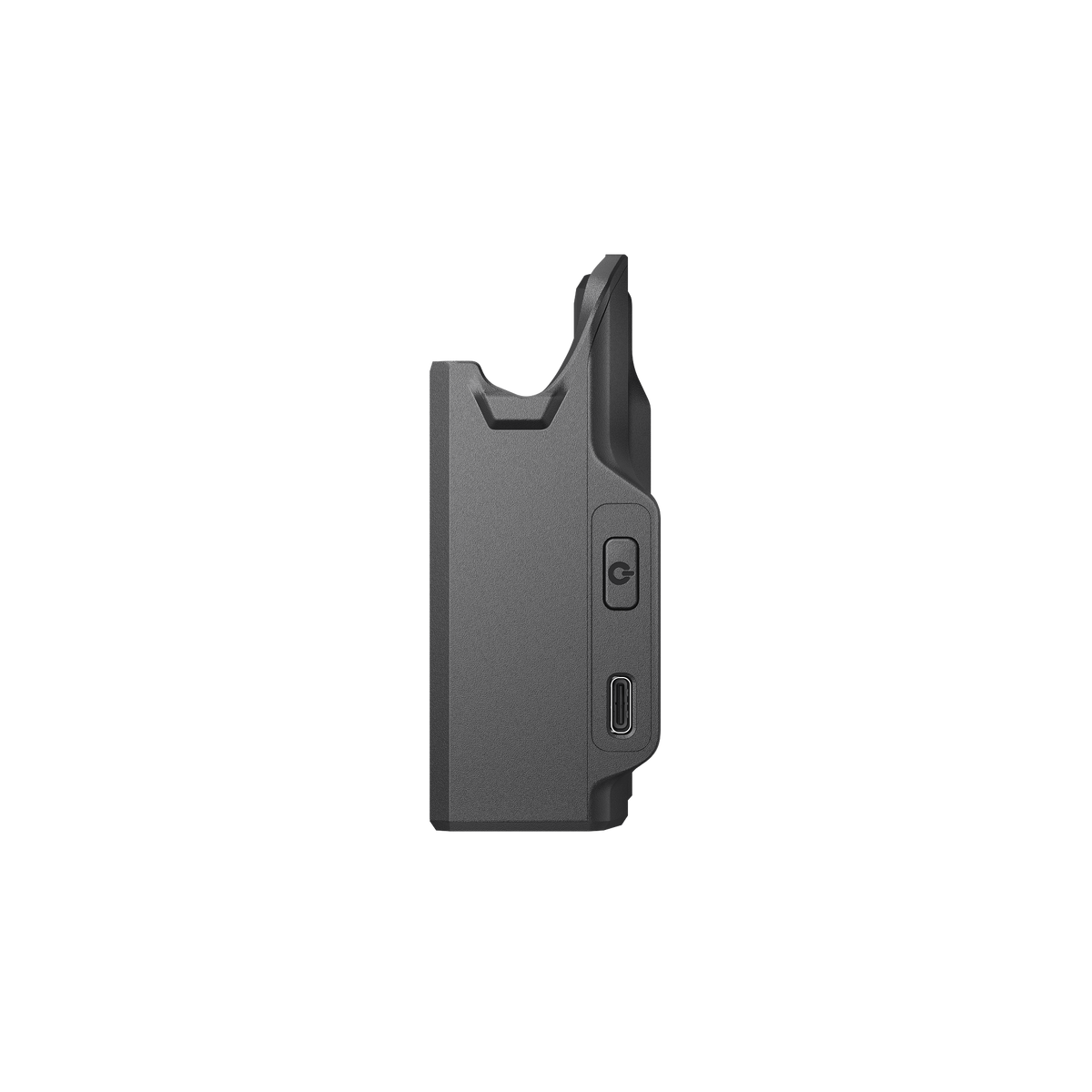 Antigravity A1 Charging Hub side view showing USB-C port and function button