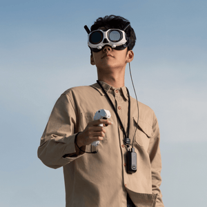 Manufacturer demonstration of the shorter Vision power cable and goggles arrangement