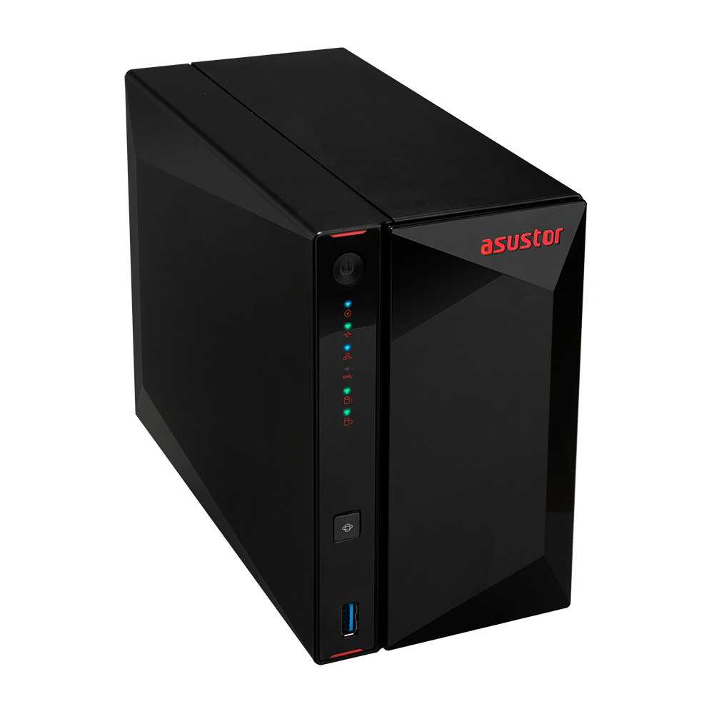 Asustor AS5202T 2 - Bay 2.5GbE Tower NAS - ACE Peripherals