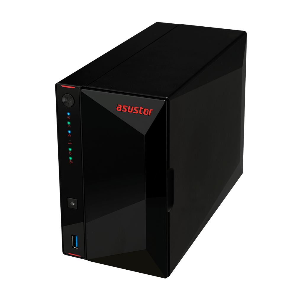 Asustor AS5202T 2 - Bay 2.5GbE Tower NAS - ACE Peripherals