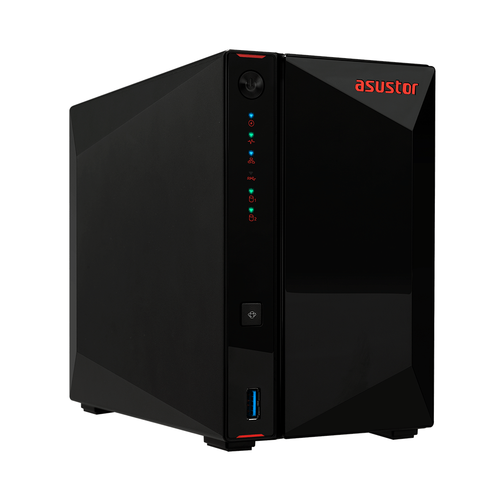 Asustor AS5202T 2 - Bay 2.5GbE Tower NAS - ACE Peripherals
