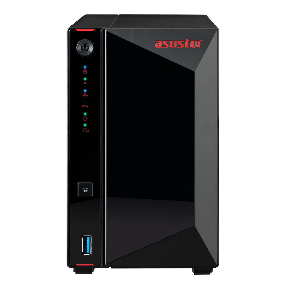 Asustor AS5202T 2 - Bay 2.5GbE Tower NAS - ACE Peripherals