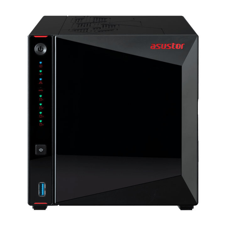 Asustor AS5404T 4 - Bay 4 NVMe SSD Dual 2.5GbE HDMI Tower NAS - ACE Peripherals