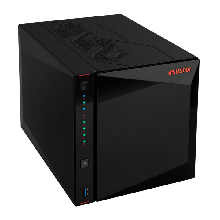 Asustor AS5404T 4 - Bay 4 NVMe SSD Dual 2.5GbE HDMI Tower NAS - ACE Peripherals