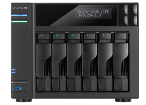 Asustor AS606T 6 - Bay Tower NAS - ACE Peripherals