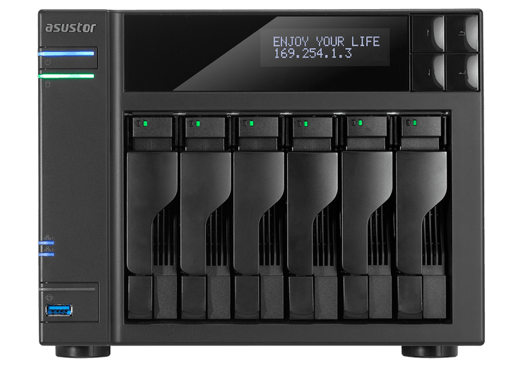 Asustor AS606T 6 - Bay Tower NAS - ACE Peripherals